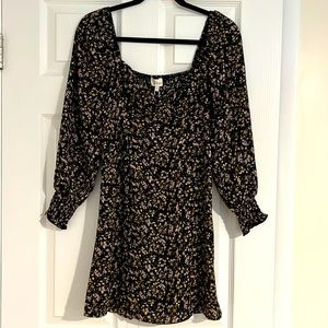 Bohme smocked long sleeve dress -  XS